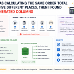 I Was Calculating the Same Order Total in Five Different Places, Then I Found Generated Columns